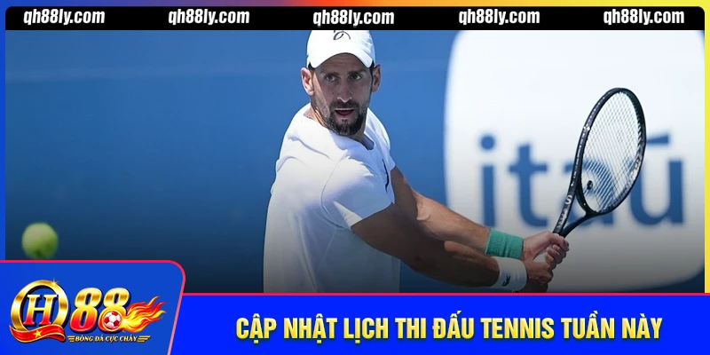 Lịch thi đấu tennis ATP tuần này - Đấu quần vợt chuyên nghiệp Cập nhật lịch thi đấu tennis ATP tuần này